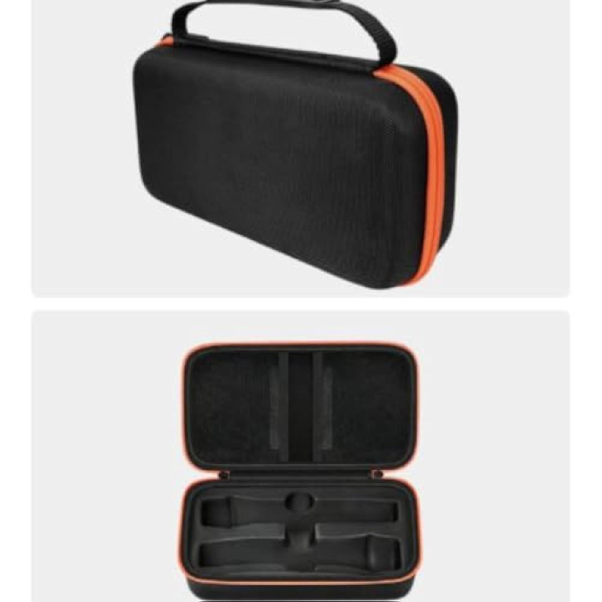 Portable Audio Pickup Storage Case, EVA Double-Zipper
